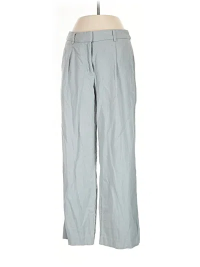 Pre-owned Old Navy Linen Pants In Gray