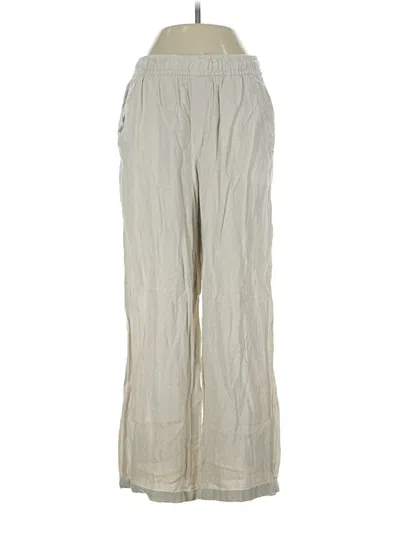Pre-owned Old Navy Linen Pants In Gray