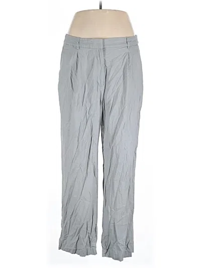 Pre-owned Old Navy Linen Pants In Gray