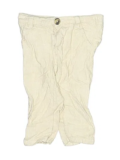 Pre-owned Old Navy Babies' Linen Pants In Ivory