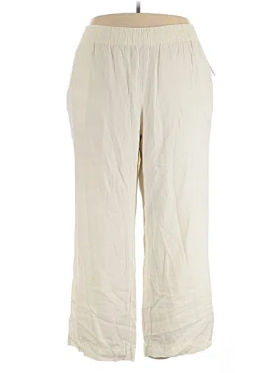 Old Navy Linen Pants In Ivory