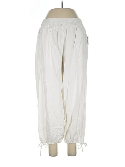 Old Navy Linen Pants In Ivory