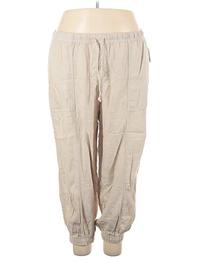 Old Navy Linen Pants In Neutral