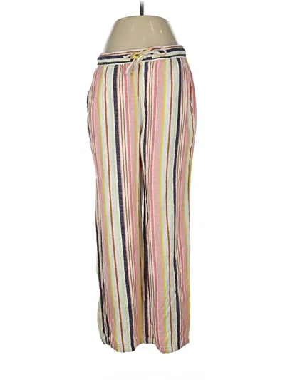 Pre-owned Old Navy Linen Pants In Pink