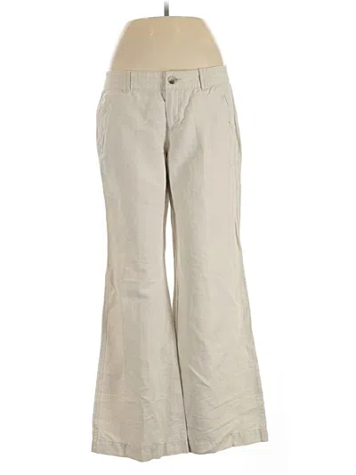Pre-owned Old Navy Linen Pants In Tan