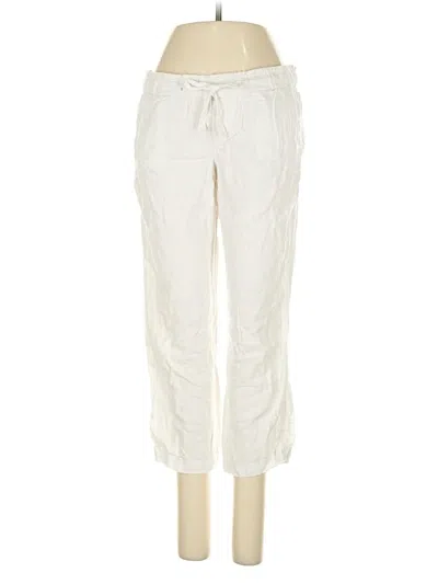 Pre-owned Old Navy Linen Pants In White