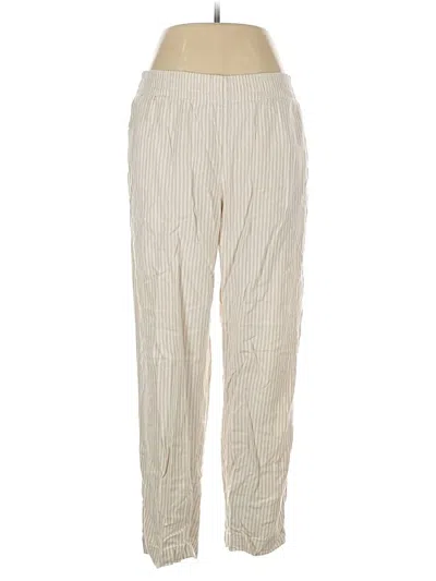 Pre-owned Old Navy Linen Pants In White