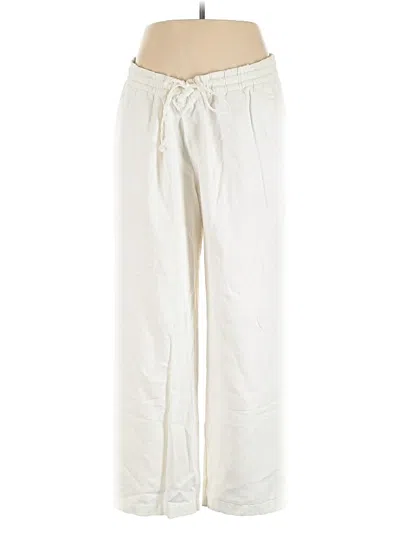 Pre-owned Old Navy Linen Pants In White