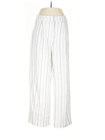 Pre-owned Old Navy Linen Pants In White