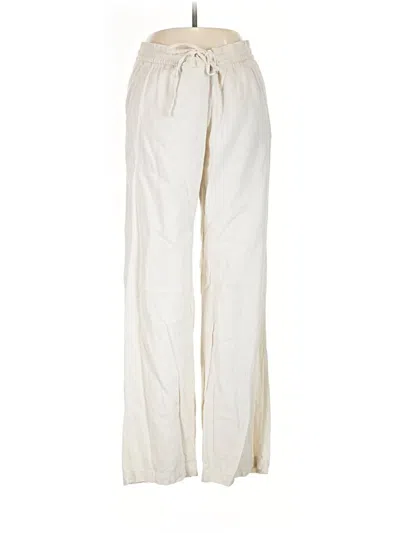 Pre-owned Old Navy Linen Pants In White