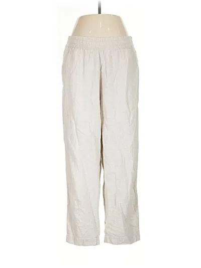 Pre-owned Old Navy Linen Pants In White