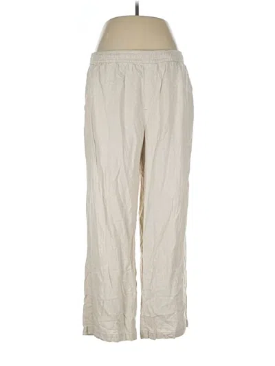 Pre-owned Old Navy Linen Pants In White