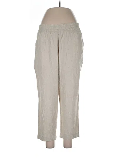 Pre-owned Old Navy Linen Pants In White