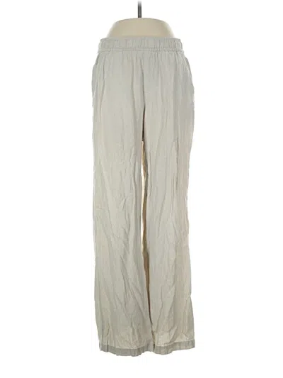 Pre-owned Old Navy Linen Pants In White