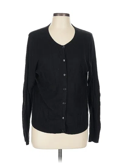 Pre-owned Old Navy Long Sleeve Blouse In Black