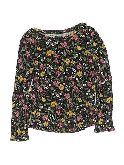 Pre-owned Old Navy Kids' Long Sleeve Blouse In Black