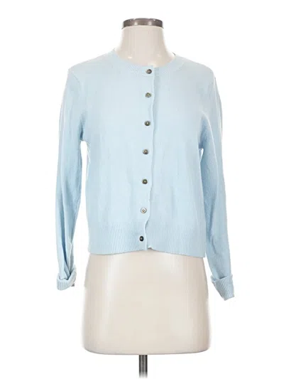 Pre-owned Old Navy Long Sleeve Blouse In Blue