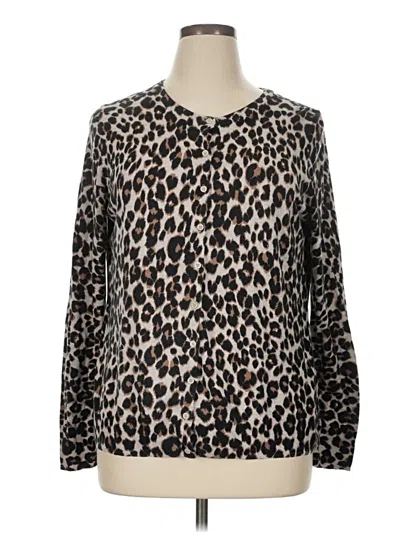 Pre-owned Old Navy Long Sleeve Blouse In Brown