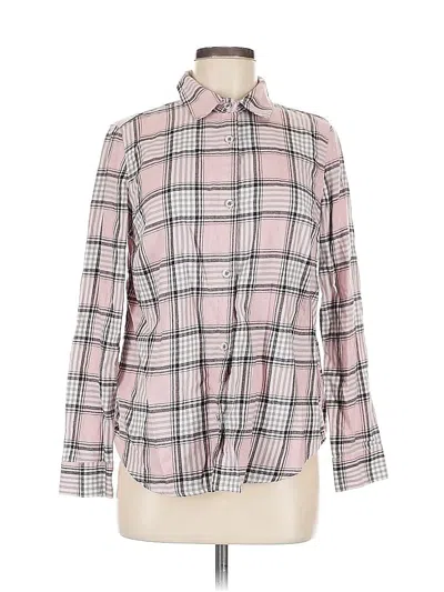 Pre-owned Old Navy Long Sleeve Blouse In Pink