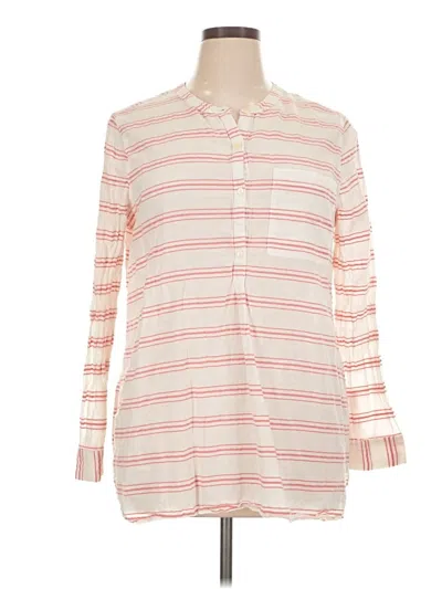 Pre-owned Old Navy Long Sleeve Blouse In Pink