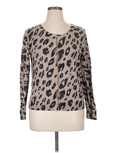 Pre-owned Old Navy Long Sleeve Blouse In Tan