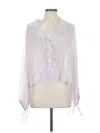 Old Navy Long Sleeve Blouse In White
