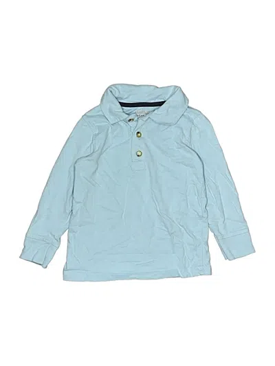 Pre-owned Old Navy Kids' Long Sleeve Polo In Blue