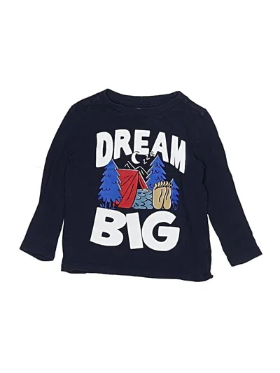 Pre-owned Old Navy Kids' Long Sleeve T-shirt In Blue