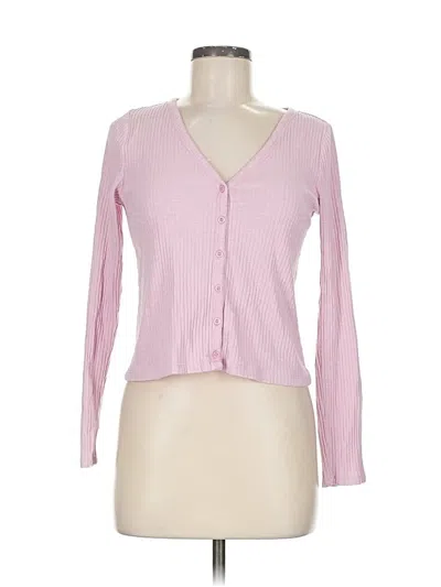 Pre-owned Old Navy Long Sleeve T-shirt In Pink