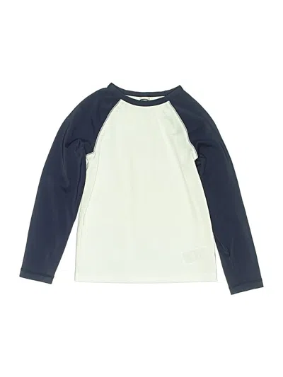 Pre-owned Old Navy Kids' Long Sleeve T-shirt In White