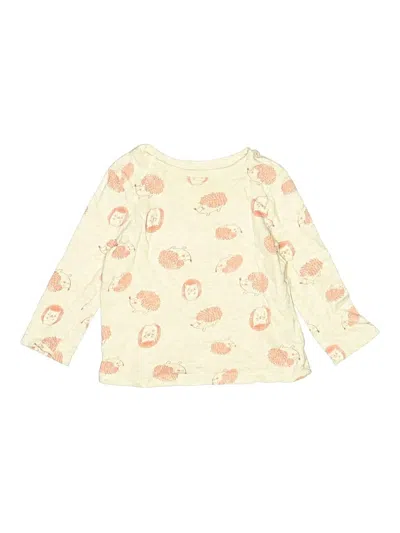 Pre-owned Old Navy Kids' Long Sleeve T-shirt In White