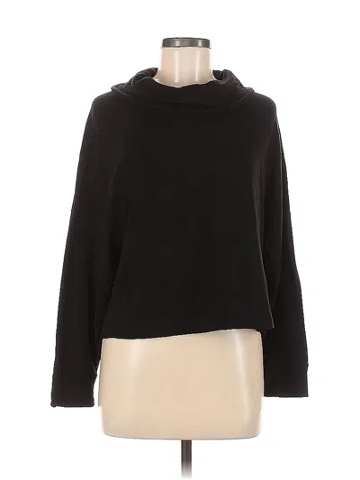 Pre-owned Old Navy Long Sleeve Top Black Cowl Neck Tops