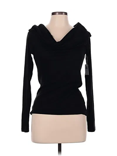 Old Navy Long Sleeve Top Black Cowl Neck Tops