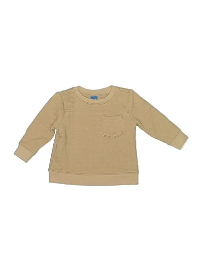Pre-owned Old Navy Babies' Long Sleeve Top Tan Tops