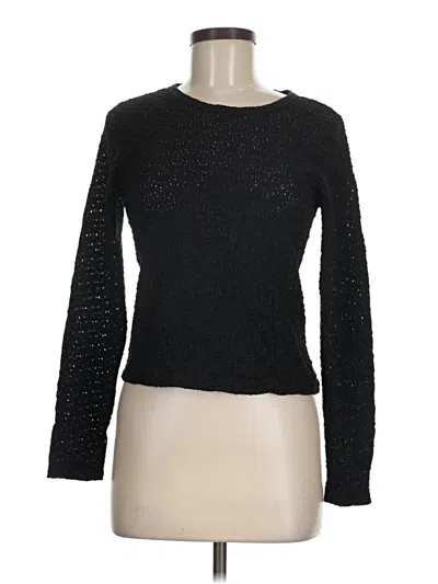 Pre-owned Old Navy Long Sleeve T-shirt In Black