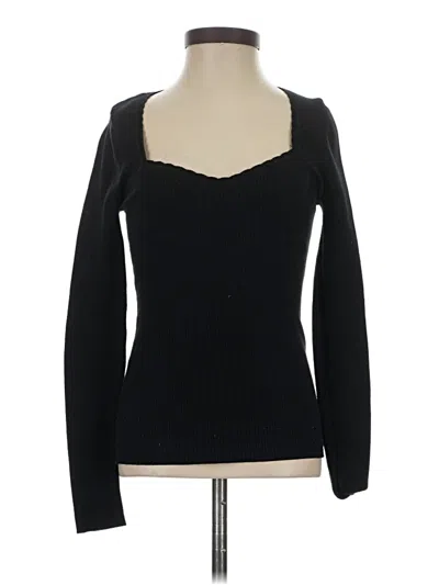 Pre-owned Old Navy Long Sleeve T-shirt In Black