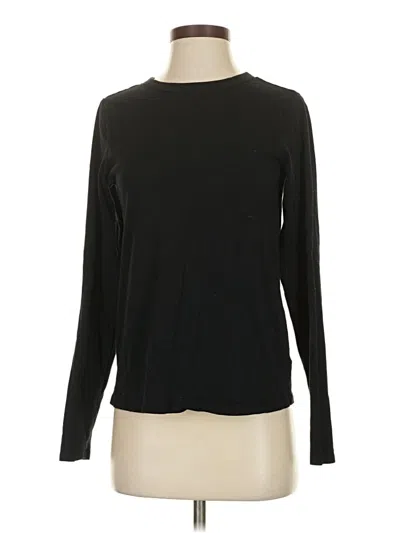 Pre-owned Old Navy Long Sleeve T-shirt In Black
