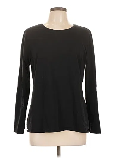 Pre-owned Old Navy Long Sleeve T-shirt In Black