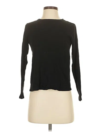 Pre-owned Old Navy Long Sleeve T-shirt In Black