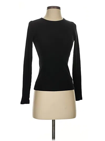 Pre-owned Old Navy Long Sleeve T-shirt In Black