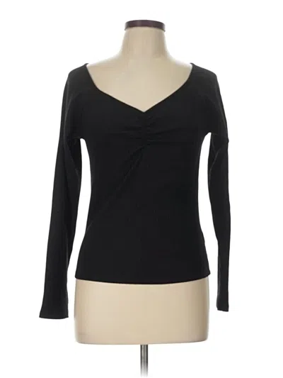 Pre-owned Old Navy Long Sleeve T-shirt In Black