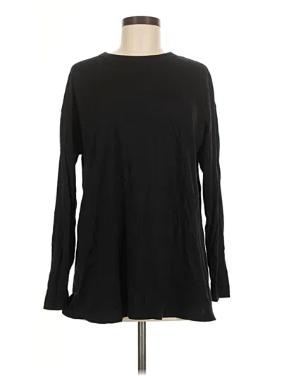 Pre-owned Old Navy Long Sleeve T-shirt In Black