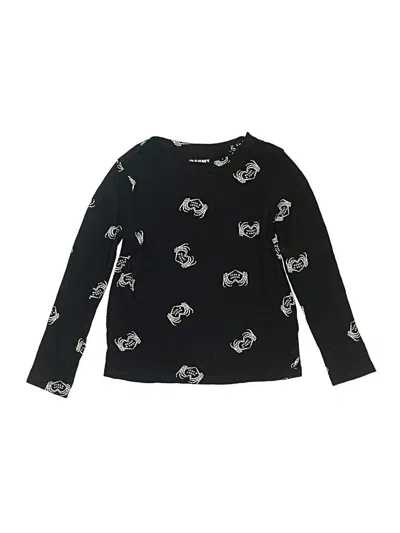 Pre-owned Old Navy Kids' Long Sleeve T-shirt In Black