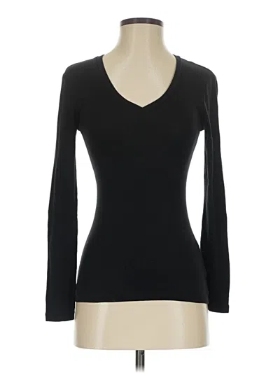 Pre-owned Old Navy Long Sleeve T-shirt In Black