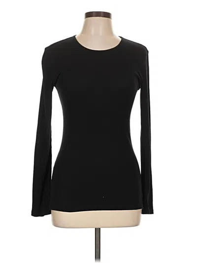 Pre-owned Old Navy Long Sleeve T-shirt In Black