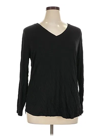 Old Navy Long Sleeve T-shirt In Black