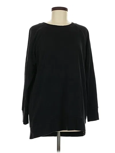 Pre-owned Old Navy Long Sleeve T-shirt In Black
