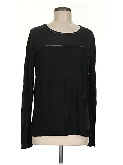 Old Navy Long Sleeve T-shirt In Black