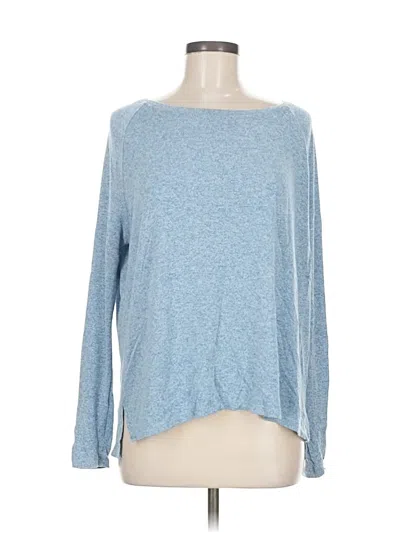 Pre-owned Old Navy Long Sleeve T-shirt In Blue
