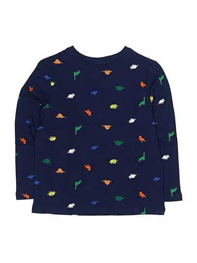 Pre-owned Old Navy Kids' Long Sleeve T-shirt In Blue